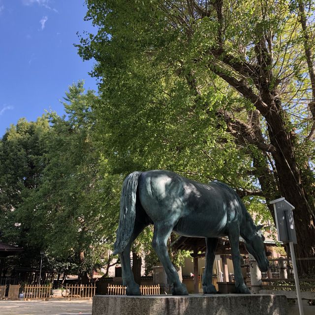【福岡】御神木の公孫樹が見応えあります