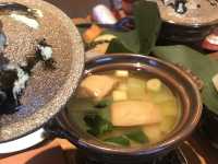 Healthy Japanese-style breakfast 