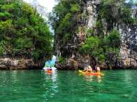 พายเรือคายัค อ่าวท่าเลน​ กระบี่