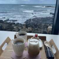 제주 협재] 한적한 오션뷰카페 ☕️🌊 비선루