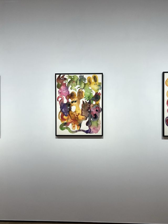 可以用望遠鏡觀看的畫展！