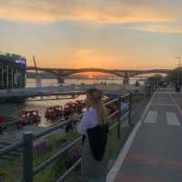 노을맛집 망원한강공원🌅