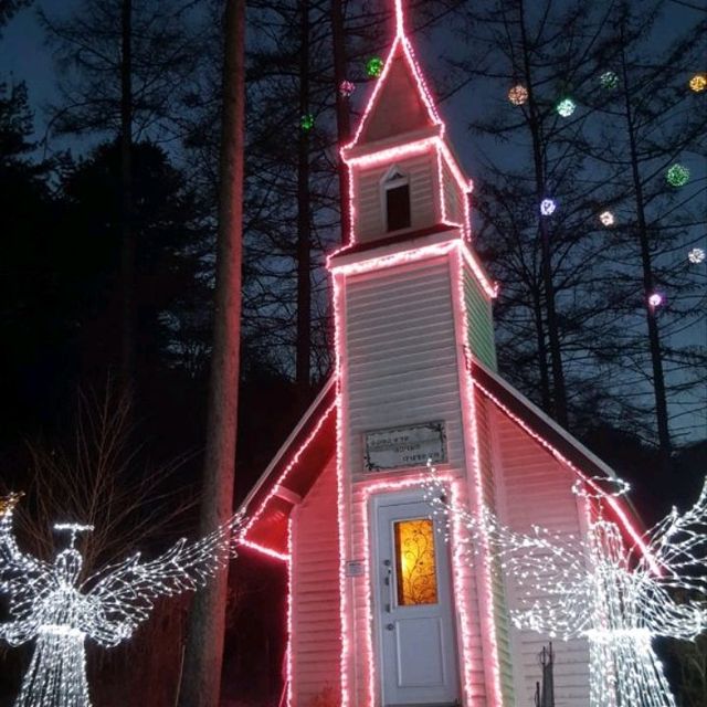 Illumination at Garden of Morning calm