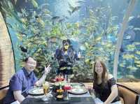 Fine Dining at Koral Aquarium Restaurant