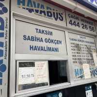 土耳其遊記 Istanbul 如何搭機場巴士至SAW 機場