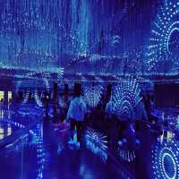 Christmas lights in Oriental pearl tower