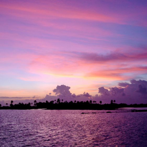 a Pink Sandy Atoll Island TRUE Paradise 