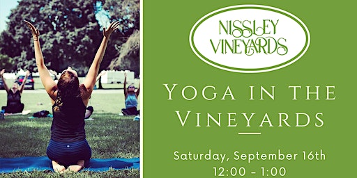 Yoga in the Vineyards (Bainbridge) | Nissley Vineyards