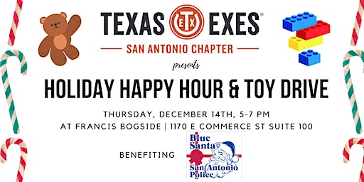 Texas Exes San Antonio Chapter Holiday Happy Hour and Toy Drive | Francis Bogside