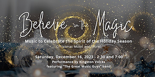 Kingston Voices-Believe in the Magic! A Musical Celebration | Cooke's Portsmouth United Church