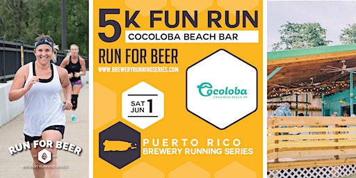 5k Beer Run x Cocoloba Beach Bar | 2024 PR Brewery Running Series | Cocoloba Beach Bar