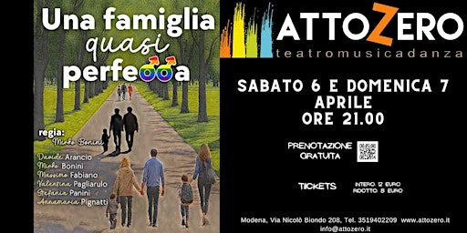 Una Famiglia Quasi Perfetta | Attozero - Teatro Musica Danza