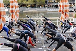 Afloat x Sum of Us: Pilates On The Yarra | Sat 27 April | AFLOAT