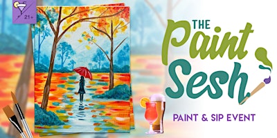“Rainy Day”Paint & Sip Painting Event in Fort Thomas, KY - The Paint Sesh | The Hidden Chapter Bookstore