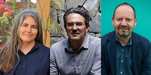 Selva Almada, Philippe Sands and Juan Gabriel Vásquez with Toby Lichtig | Foyles