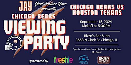 Chicago Bears Vs. Texans Viewing Party Presented by Just Another Year | Rizzo's Bar & Inn