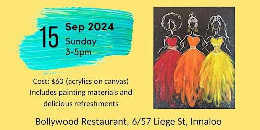 Painting with Nehal Workshop | Bollywood Restaurant
