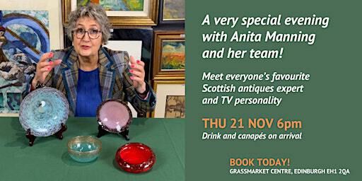 An Evening with Anita Manning and her Antiques Specialists | Grassmarket Community Centre