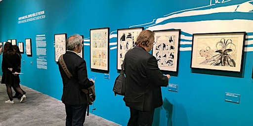 Visite guidée de l'exposition Corto Maltese en français | Bpi - Bibliothèque publique d’Information
