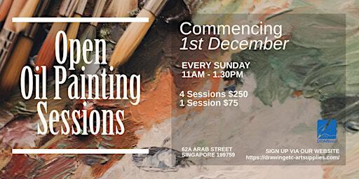 Open Oil Painting Sessions | 62a Arab St