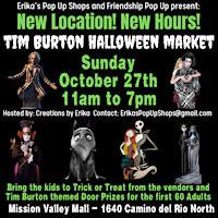 FREE EVENT Tim Burton themed market! | Mission Valley