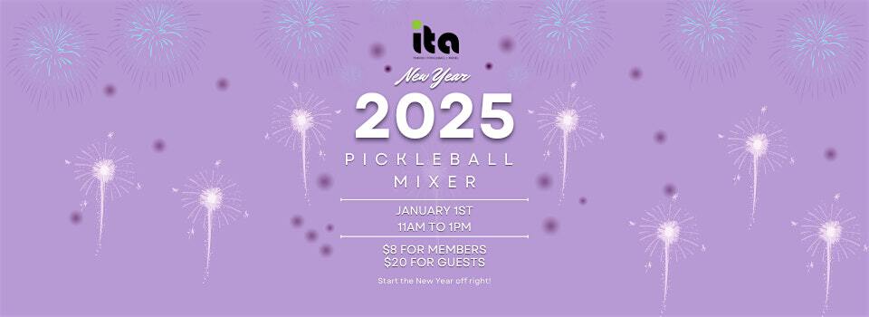 New Year 2025 Pickleball Mixer | ITA Atlanta