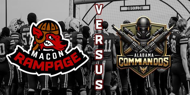 Macon Rampage V Alabama Commandos | Brad Henderson Memorial Stadium