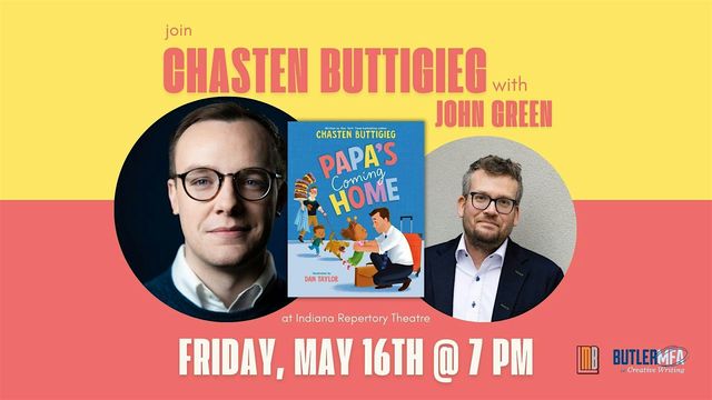 Loudmouth Books Presents: Chasten Buttigieg in conversation with John Green | Indiana Repertory Theatre
