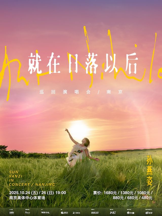 孫燕姿《就在日落以後》巡迴演唱會-南京｜演唱會 | 南京奧體中心體育場