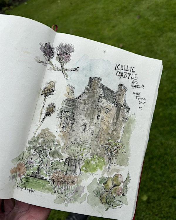 Edinburgh Sketcher at Kellie Castle | Kellie Castle