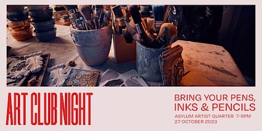 Art Club Night - Draw and chat | 24a Darlington St