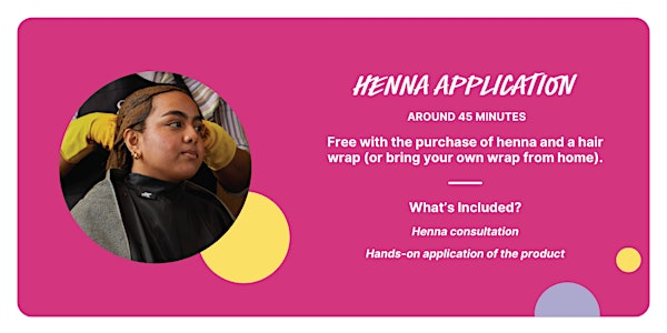 Free Henna Hair Application & Colour Consultation at LUSH Bournemouth | Lush Cosmetics Bournemouth