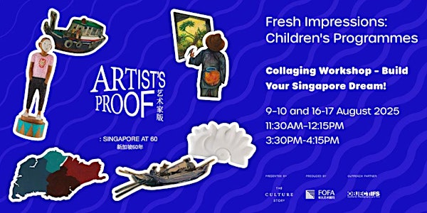 Collaging Workshop: Build Your Singapore Dream (Children Arts Workshop) | ArtSpace @ HeluTrans