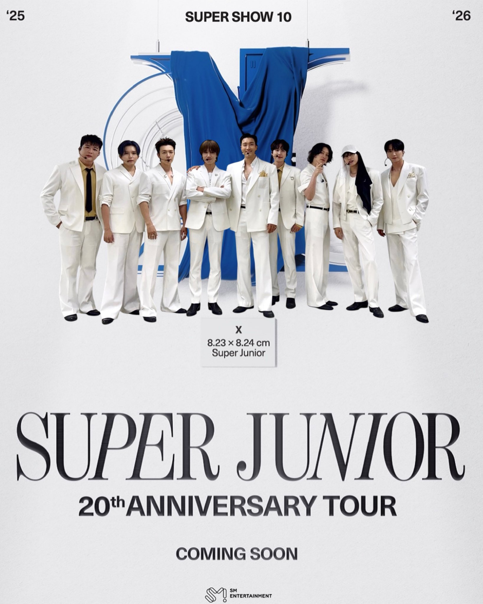 SUPER JUNIOR (スーパージュニア) マニラコンサート2025｜20th Anniversary Tour SUPER SHOW 10 in Manila | SM Mall of Asia Arena
