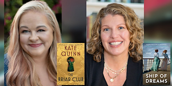 Historical Fiction with Kate Quinn and Donna Jones Alward | Kitchener Public Library