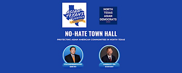 ATJ-AF & NTAD Town Hall with guests Rep Gene Wu & Candidate Evan Hunt | 201 N Murphy Rd