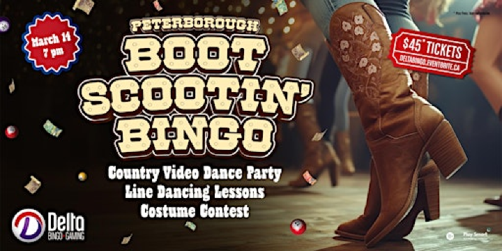 Delta Peterborough: Boot Scootin' Bingo | Delta Bingo & Gaming