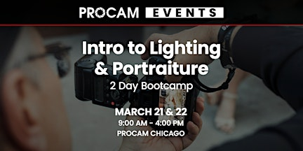 Intro to Lighting & Portraiture - 2 Day Boot Camp | PROCAM Chicago