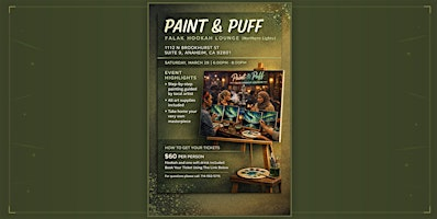 Paint & Puff | 1112 N Brookhurst St suite 9