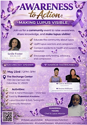 AWARENESS to Action: Making Lupus Visible | The Recharge Center