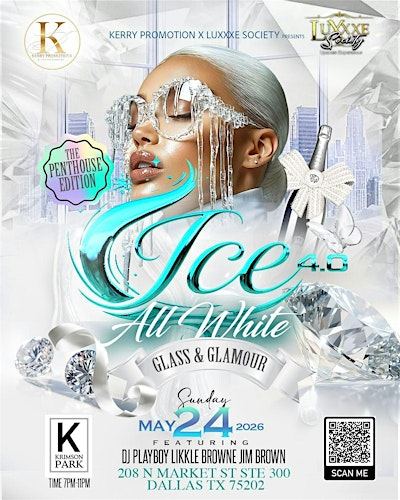 ❄️ ICE 4.0 ALL WHITE ❄️ Glass & Glamour – Penthouse Edition | Krimson Park