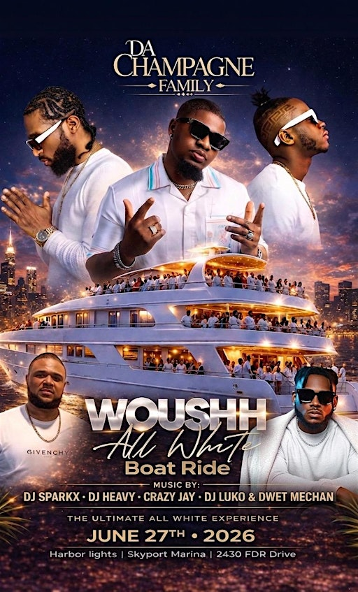 Woushhhh all White Boat ride | Skyport Marina