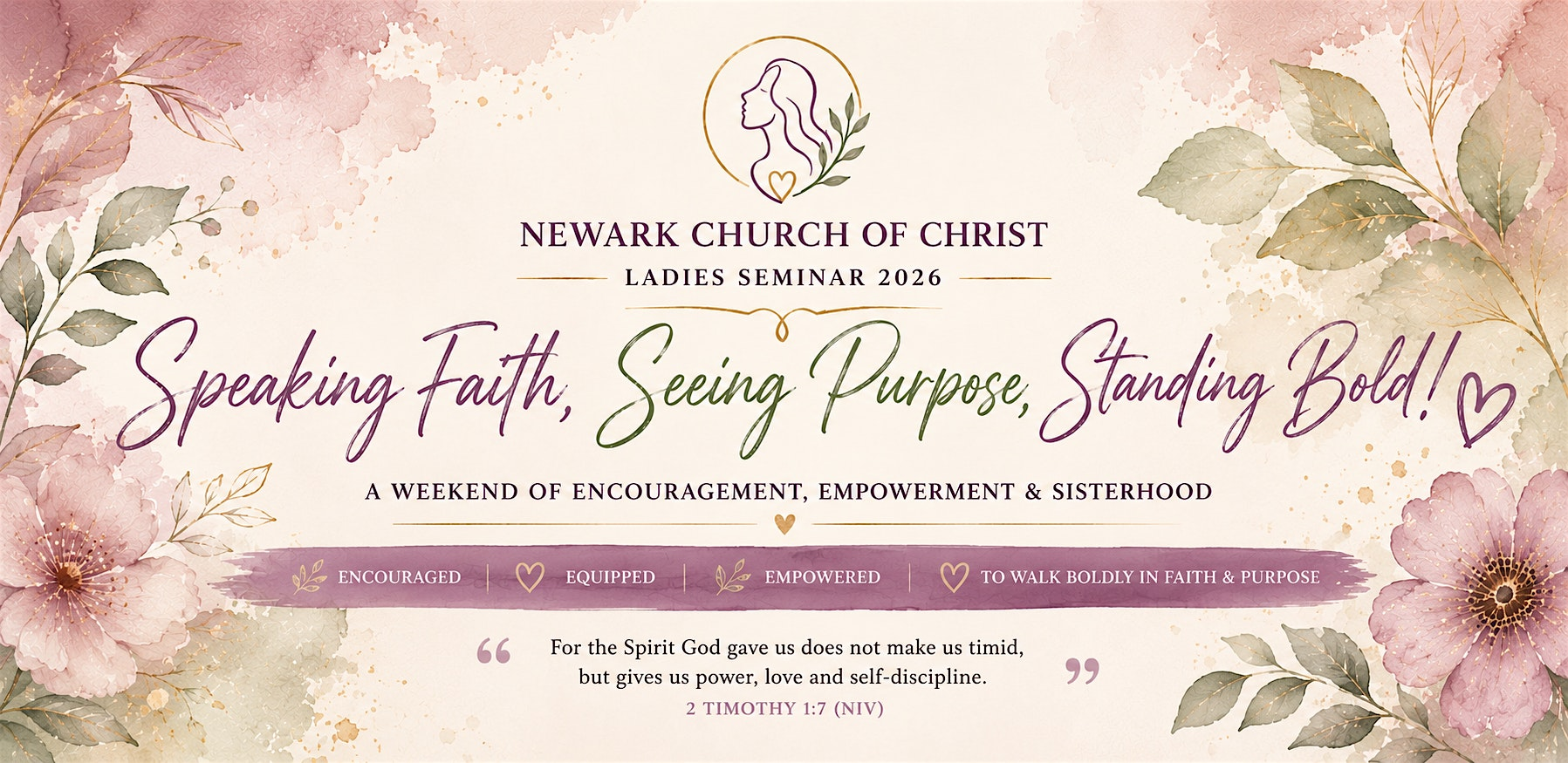 Newark Church of Christ Ladies Seminar 2026 | 723 Clinton Ave
