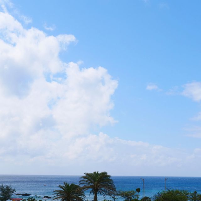 墾丁住宿 椰林海灘文旅 Ye-Lin Villa 無敵海景 過馬路就到船帆石唷!