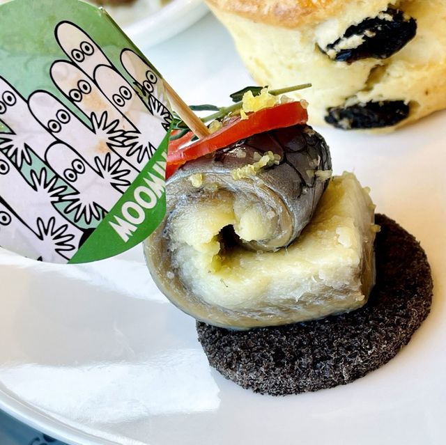 望住靚景嘆期間限定‼️「姆明主題下午茶」
