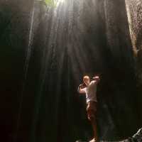 Magical Waterfall touching the sky