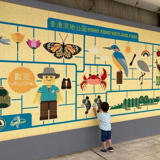 濕地公園LEGO微縮場景展覽