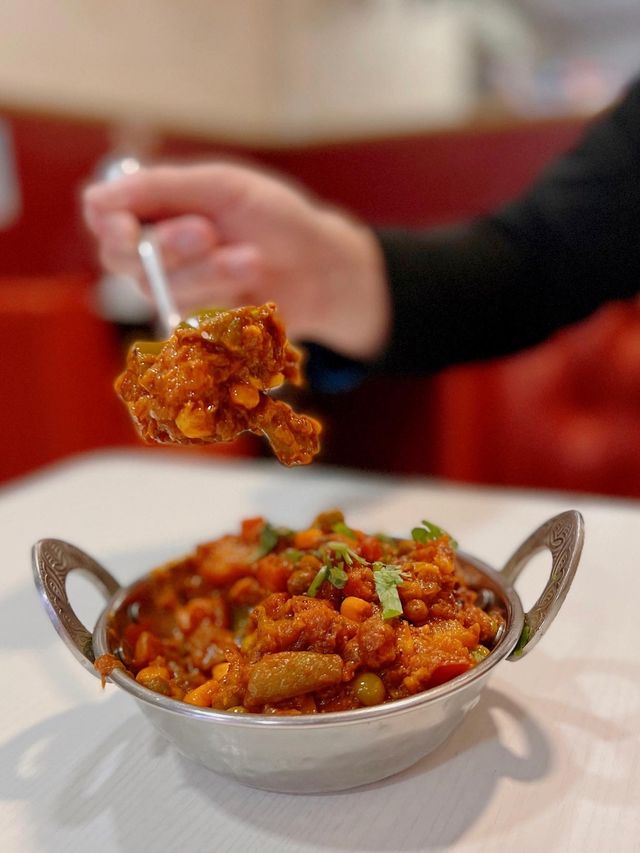 估唔到🇮🇳菜都有素食