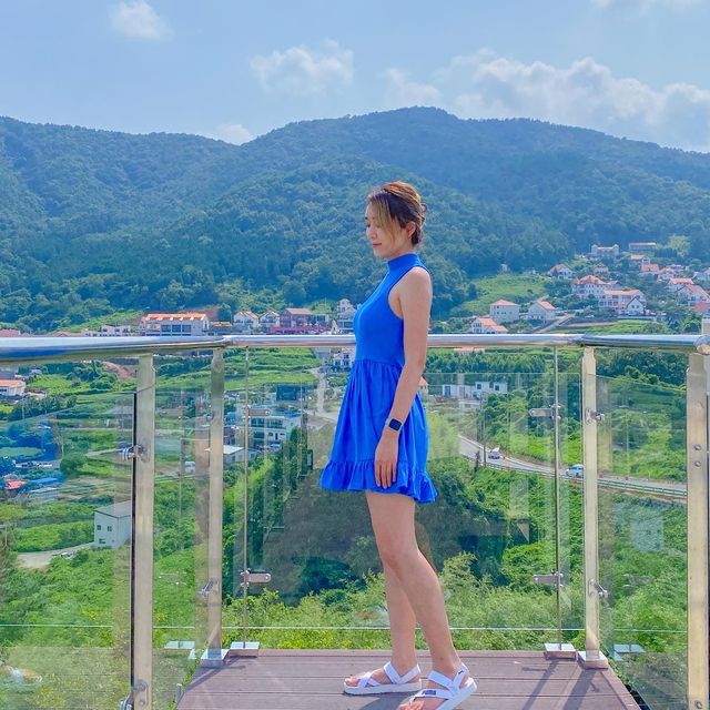 남해 독일마을과 바다를 한눈에 담은 🇩🇪할로브리즈 카페