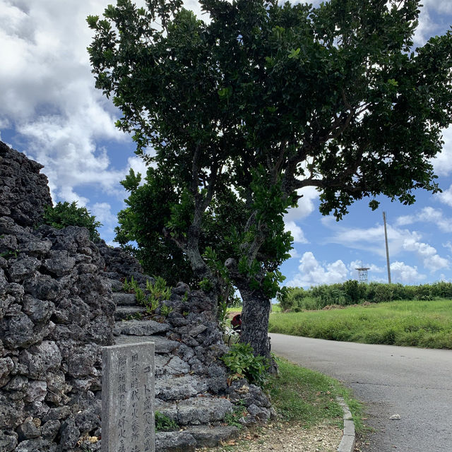 沖縄　波照間島　日本最南端の波照間島　コート盛に行ってきた❗️